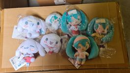 LAST PRICE! Cinnamoroll x Hatsune Miku Plush Set of 7