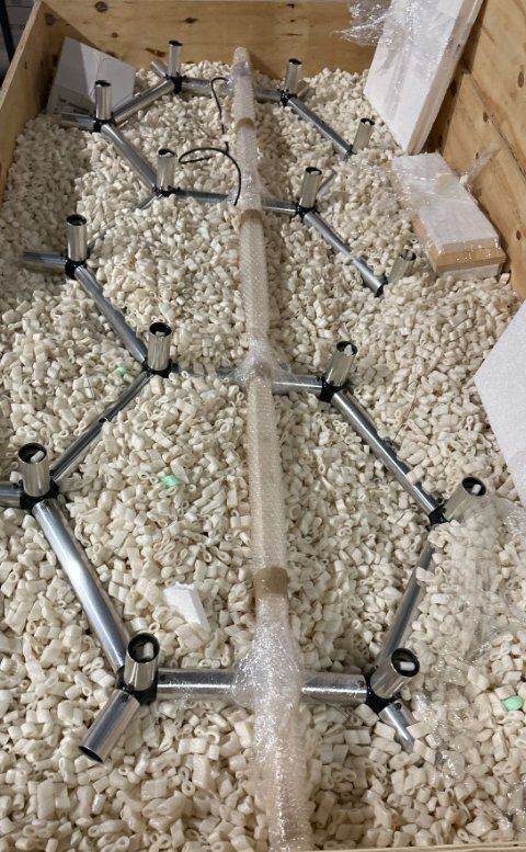 Lampadari & plafoniere: Modular Ceiling Lamp Lichtstruktur by Robert Haussmann – Usato da st prex venduto da magdalenaonline 3