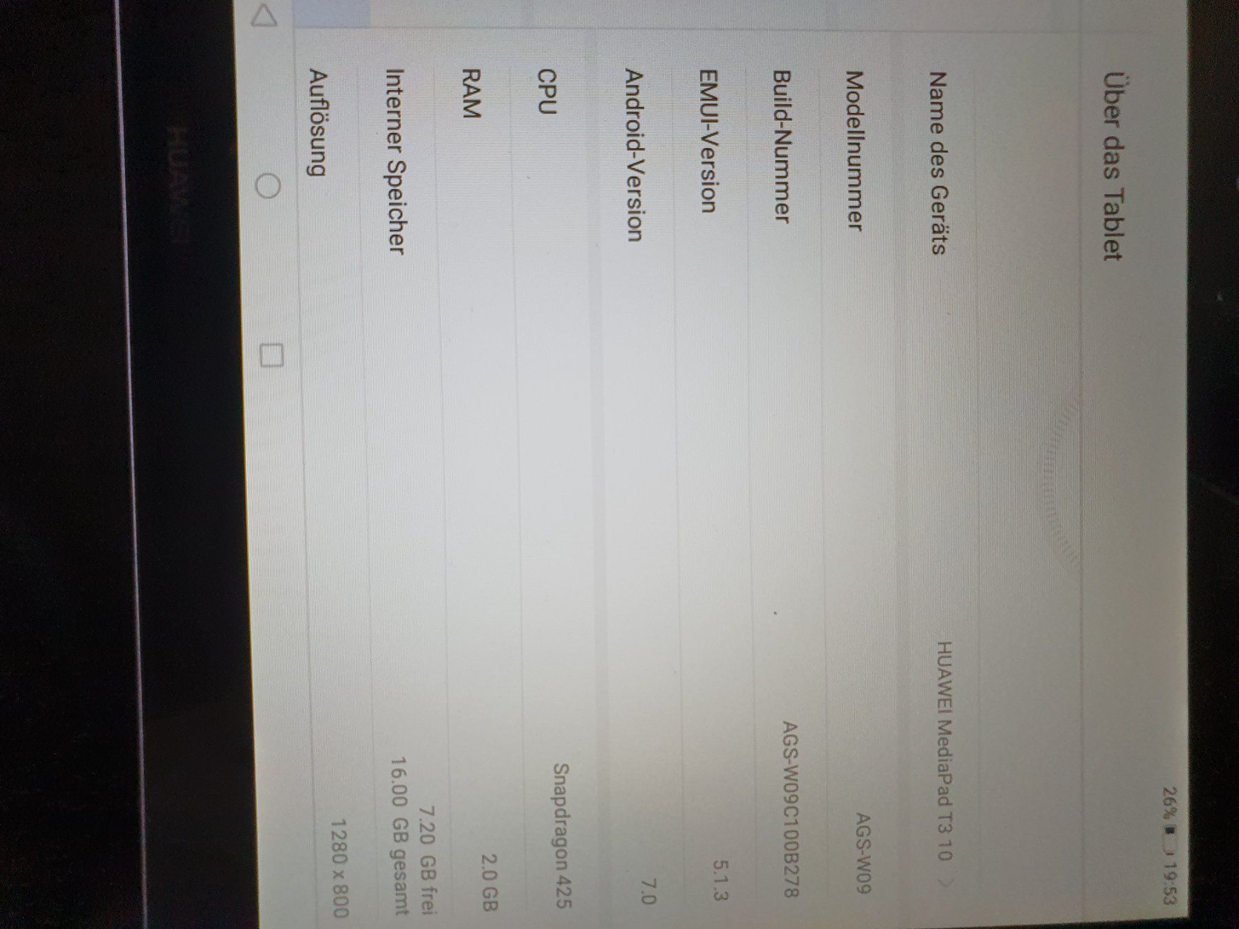 Huawei Tablet PC: huawei tablet – Gebraucht aus Henau von Leumas2003 3