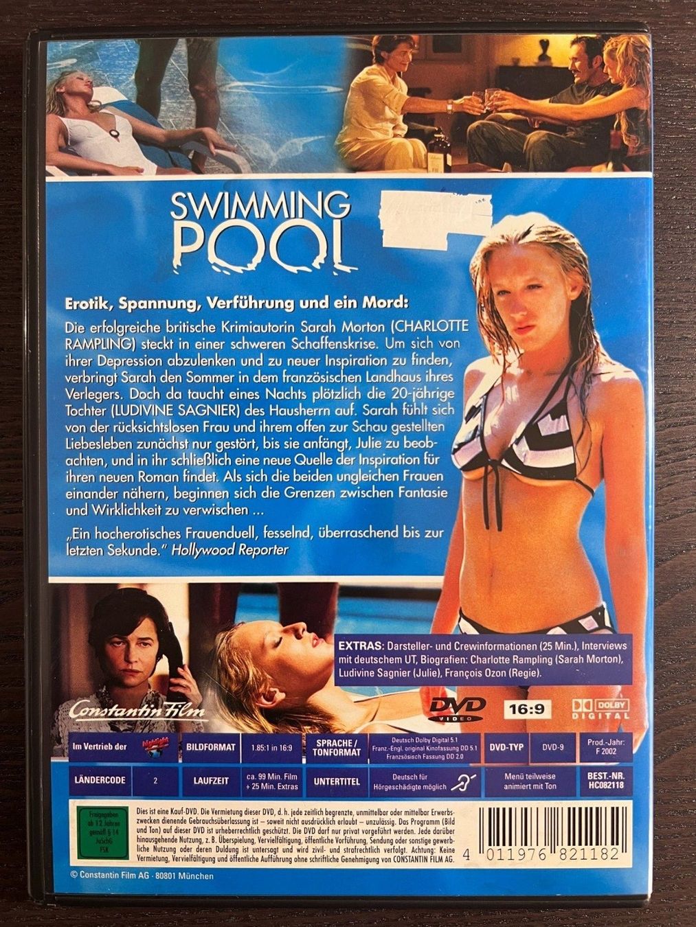 Tutti i DVDs: Swimming Pool – Usato da Zürich venduto da FilmFreunde 1