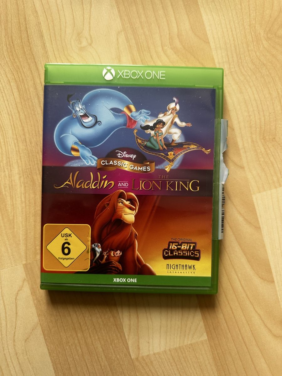 Giochi: X box one game Aladdin & Lion king – Usato da Chur venduto da sandraburri1989