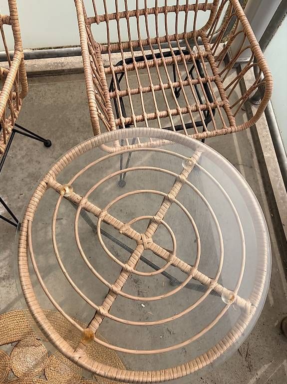 Set di tavolo e panche: Balkonmöbel Set  – Usato da Zürich venduto da Linifarmer 3