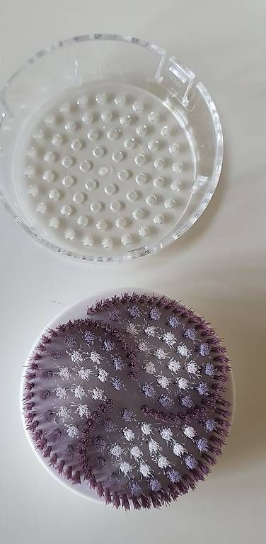Braun Sonstiges für Haushalt & Wohnen: BRAUN Silk-épil 9 Peelingbürste mit Schutzkappe – Neu (gemäss Beschreibung) aus Riedholz von Suroman 2