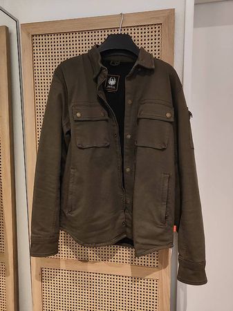 Merlin Brody D3O Riding Shirt Gr. L, Oliv, Motorradjacke