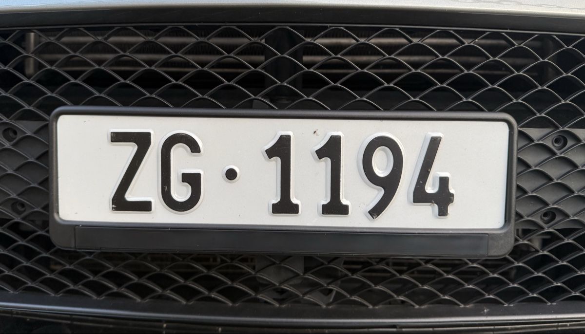 Insegne: Zuger Kontrollschild / Autonummer ZG 1194 – Usato da Baar venduto da nsa_mlr9