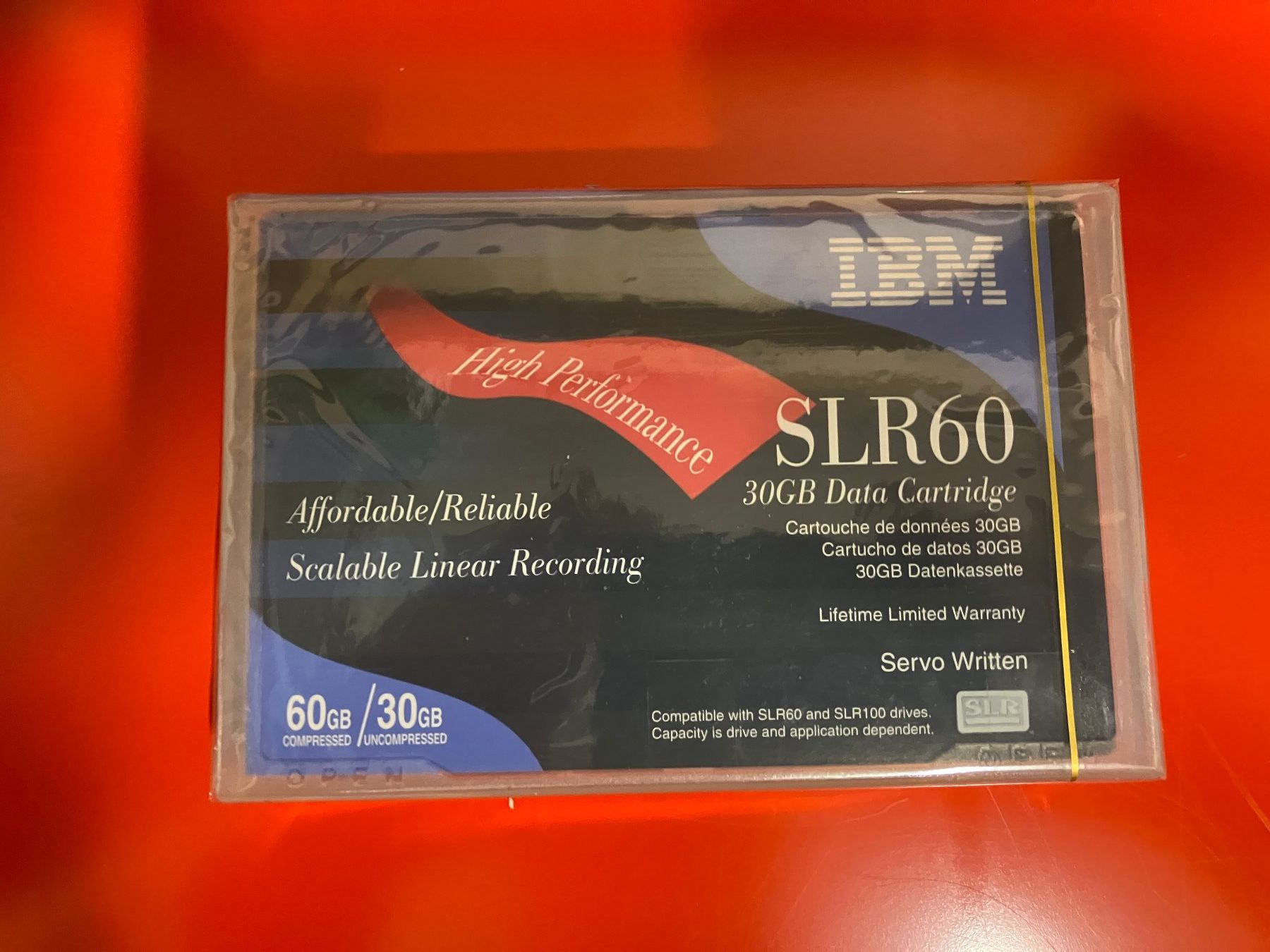 IBM Dischi rigidi: IBM Data Cartridge SLR 60 – Nuovo e nell'imballaggio originale da Wetzikon ZH venduto da Herbi_58