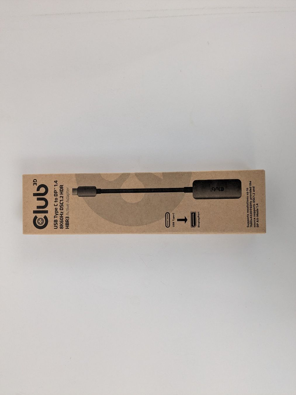 Lecteurs & Adaptateurs: CLUB 3D Adapter USB-C zu DisplayPort 1.4 – Neuf (Voir description) à Dintikon par Restwert_Dintikon 3