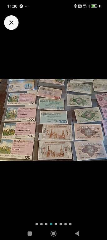 Tutti i francobolli: Miniassegni italiani  – Usato da Vezio venduto da 41181 3