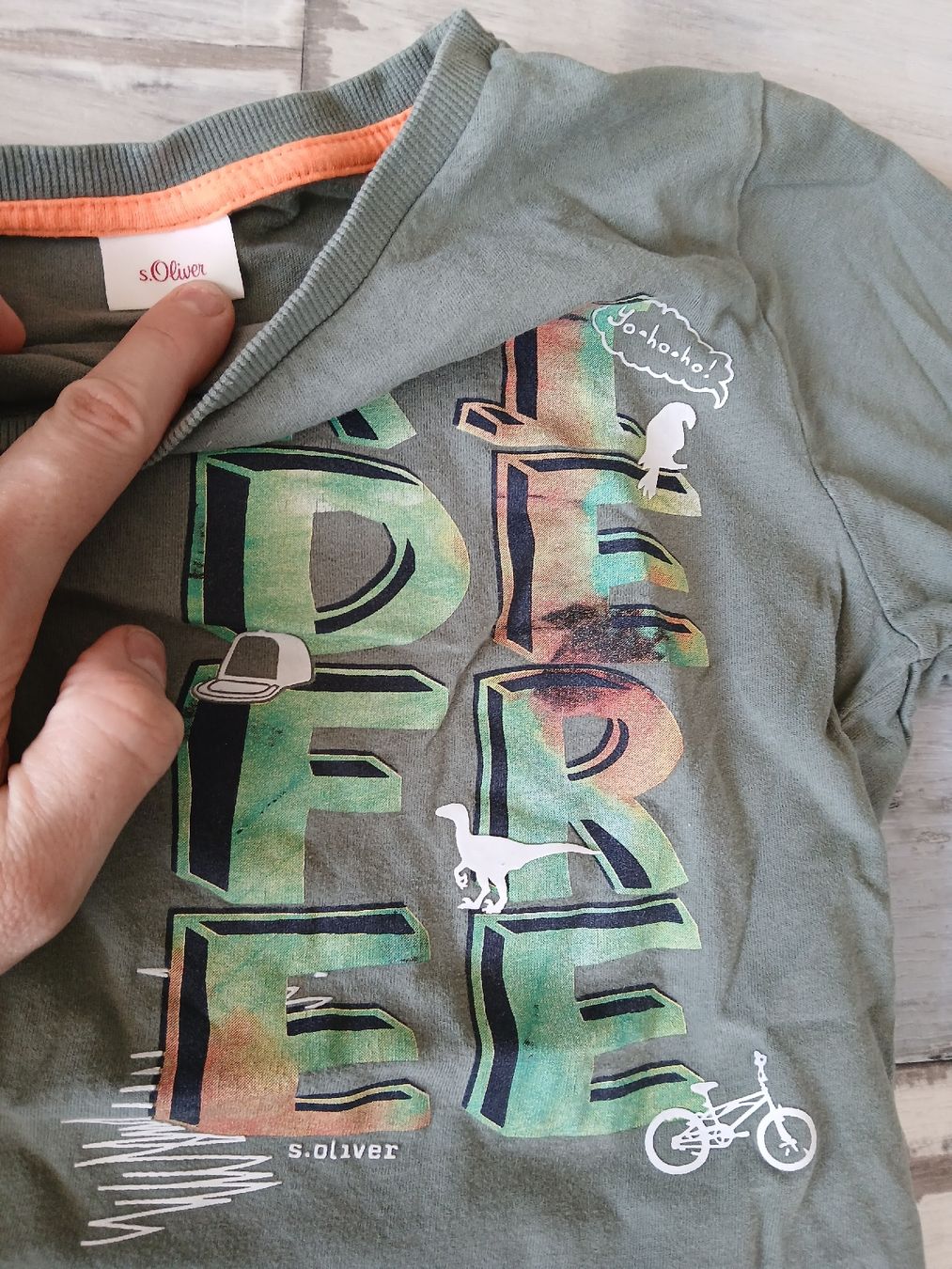 S.Oliver Hemden, T-Shirts & Polos: 128 134 Sommer Shirt S Oliver – Gebraucht aus Sevelen von boutiquenounou 1