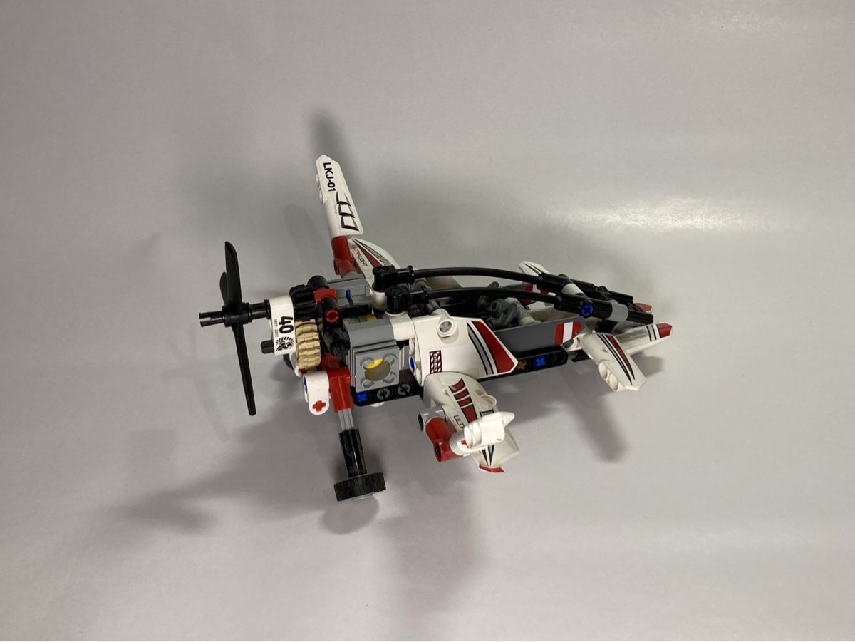Technics Kit di costruzioni: Lego Technic 42057 Flugzeug Helikopter 2in1 – Usato da Niederweningen venduto da Peugette 1