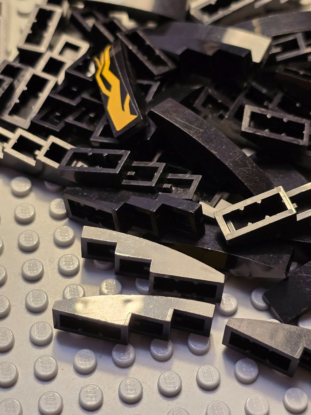Lego Kit di costruzioni: Lego 21x Bogen (61678) schwarz – Usato da Basel venduto da Swi-7621