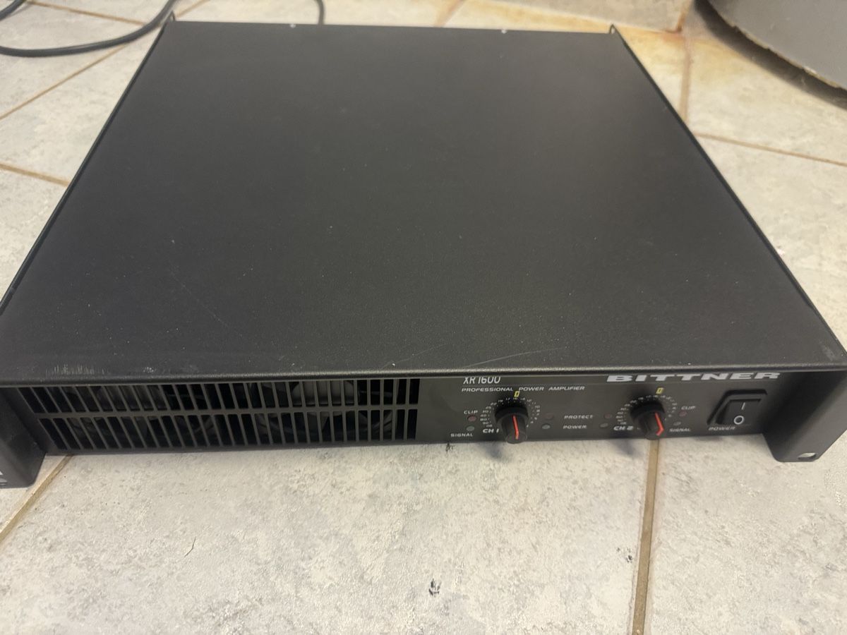Amplificatori: Bittner XR 1600  Hochwertige endstufe – Usato da Trimbach venduto da ELITA-5 2