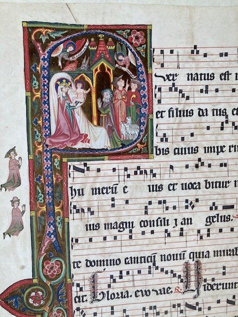 Libri: Einzelblatt des Graduale von St. Katharinenthal – Usato da Frauenfeld venduto da picowalo 1
