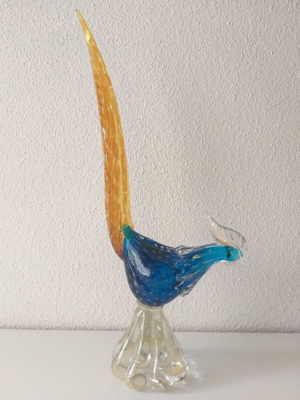 Murano Statuette: MURANO véritable coq en verre de Murano et or – Usato da Cossonay-Ville venduto da Les_1001_perles 2
