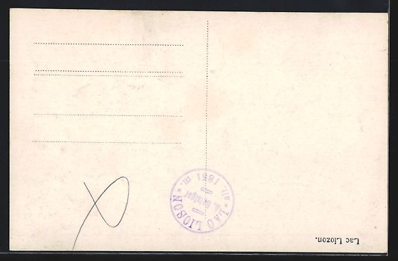 Cartoline postali: AK Ormont-Dessous, Lac Liozon, Panorama – Usato da Berlin venduto da bartko-reher 1