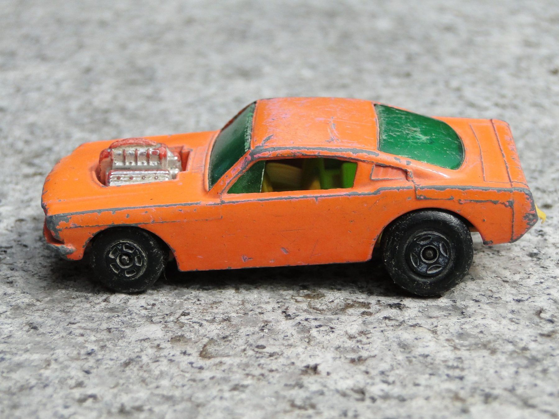 Matchbox Modellautos: MATCHBOX - Ford Mustang Wildcat Dragster - Nr. 8 – Gebraucht aus Killwangen von cyrano56 2