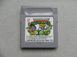 Nintendo Gameboy Game Boy Kult Comic Spiel Turtles II