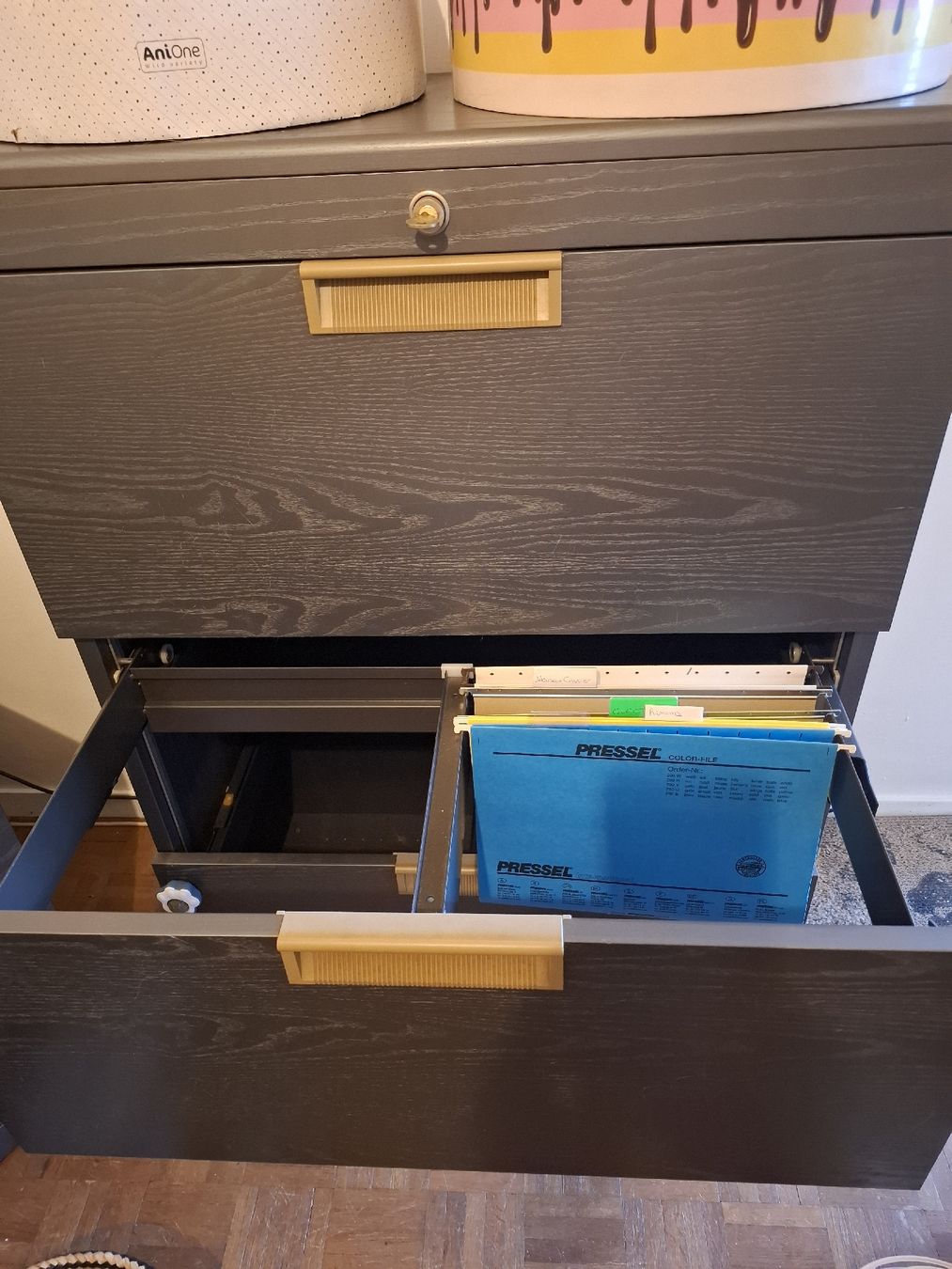 Cassettiere: meuble à dossiers suspendus... 3 tiroirs – Usato da Lausanne venduto da Ptite_Dame 1