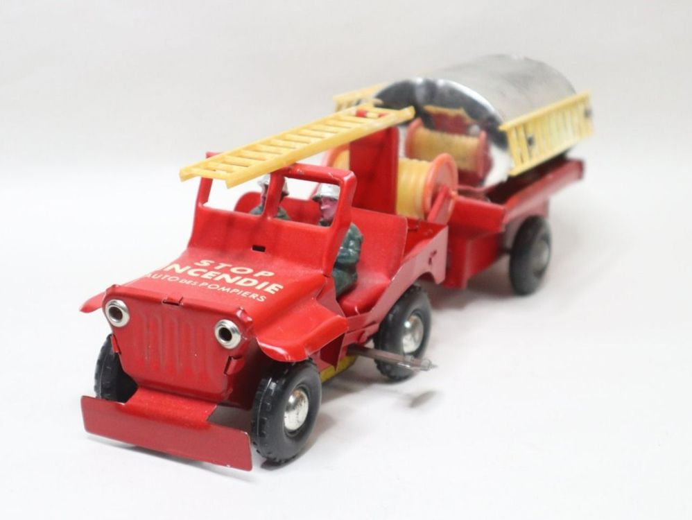 DEUX CAMIONS POMPIERS Tekno K 673 Avec Remorque Et Accessoire 16 Cm Denmark EUR 240,00 - FR