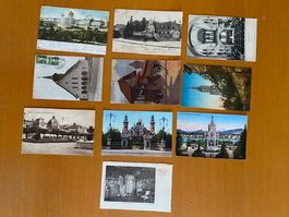 AK-PPC 10 Postkarten "Schweiz Architektur, Kunst" [111]