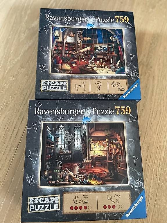 Puzzle: Set Escape Puzzle Exit Ravensburger – Usato da Biel/Bienne venduto da Hamamlezi