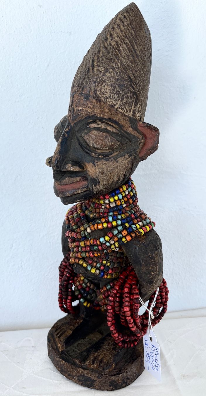 Skulpturen & Statuen: Nr. 1 alte Yoruba Ibeji Zwillingsfigur Puppe Nigeria H26 cm – Gebraucht aus Rüthi (Rheintal) von Kunsthaus777 4