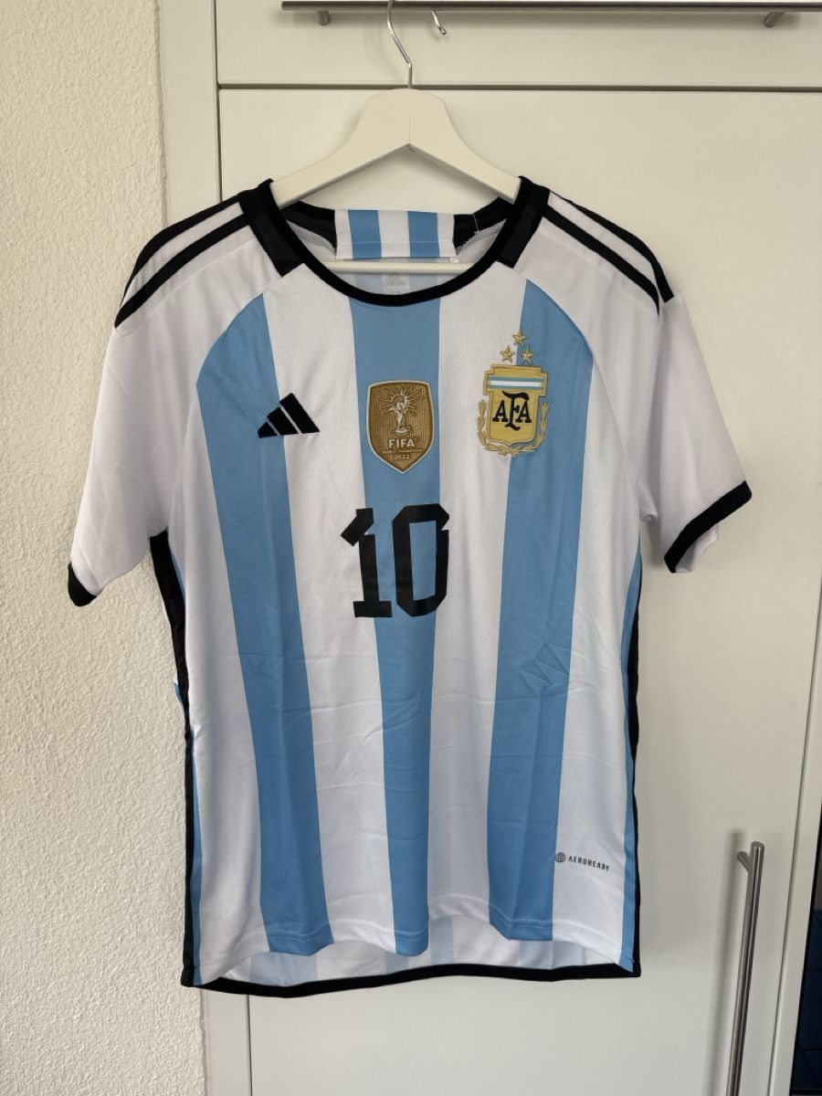 Leibchen & Hosen: Trikot Argentinien Messi Grösse S neu – Neu (gemäss Beschreibung) aus Zürich von L_12 1