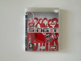 Disney Sing It High School Musical, Sony Playstation 3, PS3