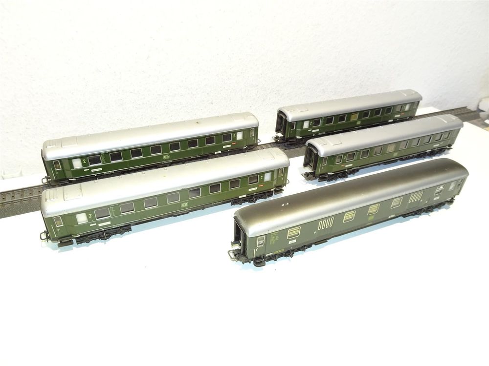 5 Märklin Personenwagen Blech DB HO (9) | Kaufen Auf Ricardo