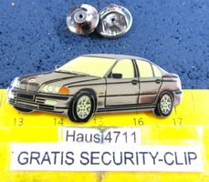 BMW 3er E36 SILBRIG AUT PIN GLASIERT GROSSS mit SECURITY-CLI