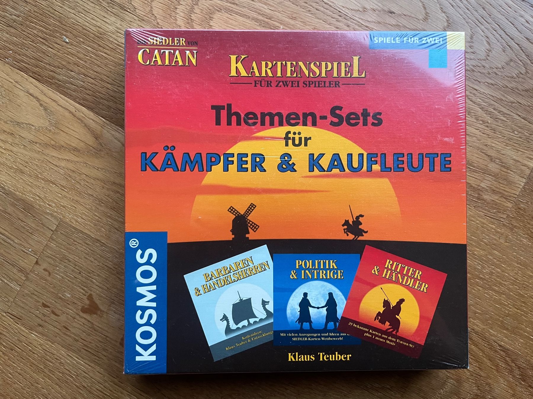 Kosmos Giochi: Siedler Catan Kämpfer & Kaufleute – Nuovo e nell'imballaggio originale da Gurmels venduto da sar_znc6