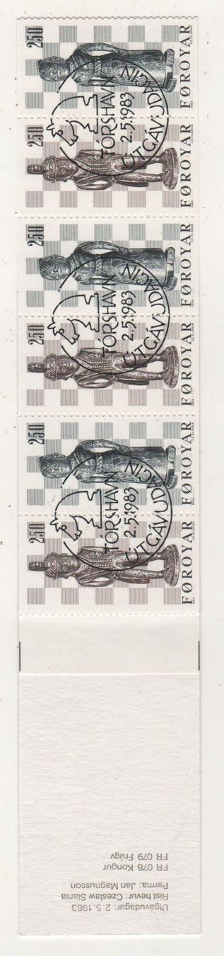 Tous les timbres: Färöer 1983 Markenheft Nr. 1 ET-O – Neuf (Voir description) à Remetschwil par Hofiii 1