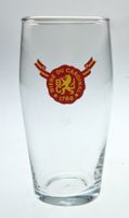 Brauerei Cardinal Freiburg Bierglas mit rotem Signet