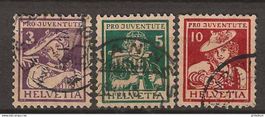 PJ016  - Pro Juventute 1916 obl.