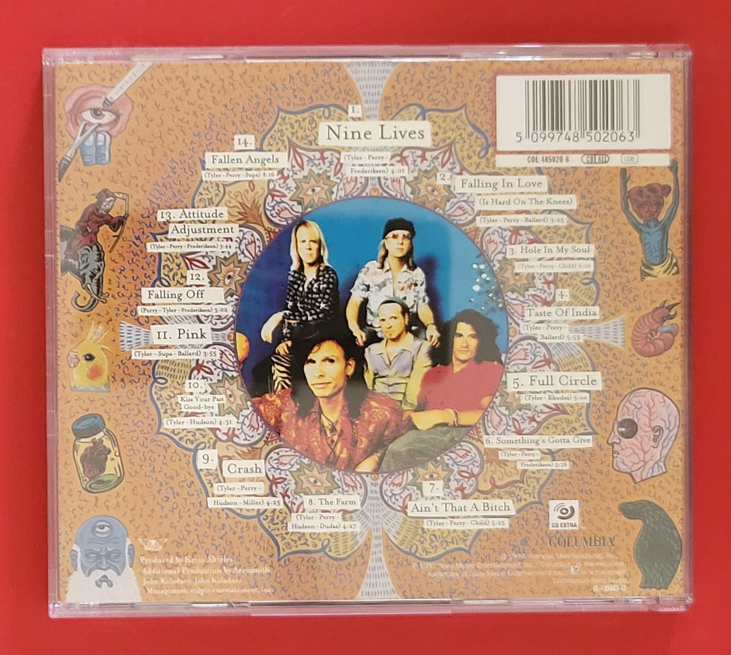 CDs: CD - AEROSMITH - Nine Lives – D'occasion à Pully par Stewoui 1