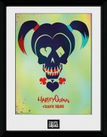 Suicide Squad – Poster im Rahmen Harley Quinn Skull 45 x 34