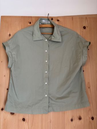 Damen Bluse Artigiano Grösse 38 hellgrün neuwertig