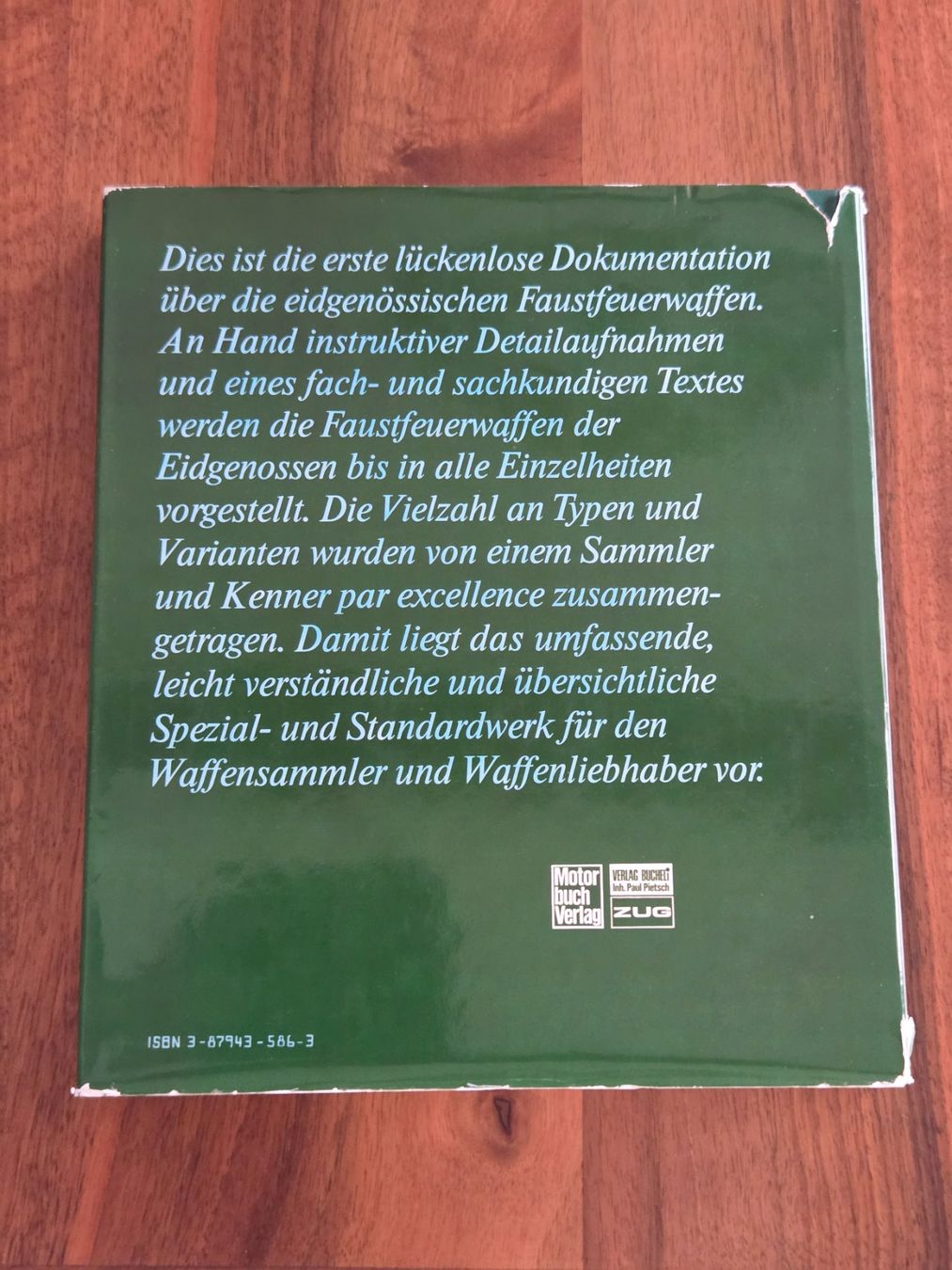 Schweizer Armee Stichwaffen: Faustfeuerwaffen der Eidgenossen, Horst Rutsch – Gebraucht aus Choëx von Solmo51 1