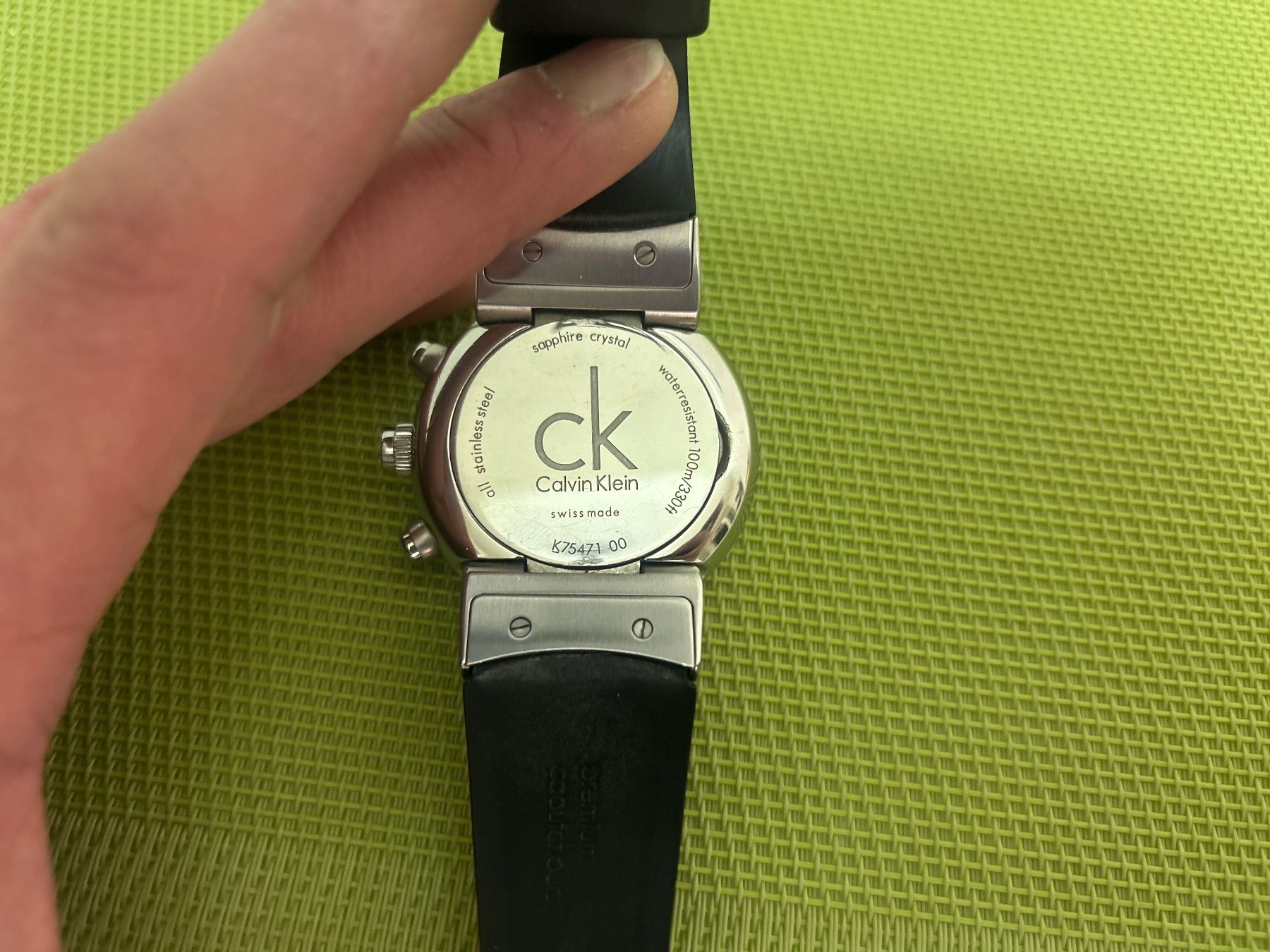 Calvin Klein Uhren: Original Herren Uhr Calvin Klein – Gebraucht aus Münchenstein von einElement 1