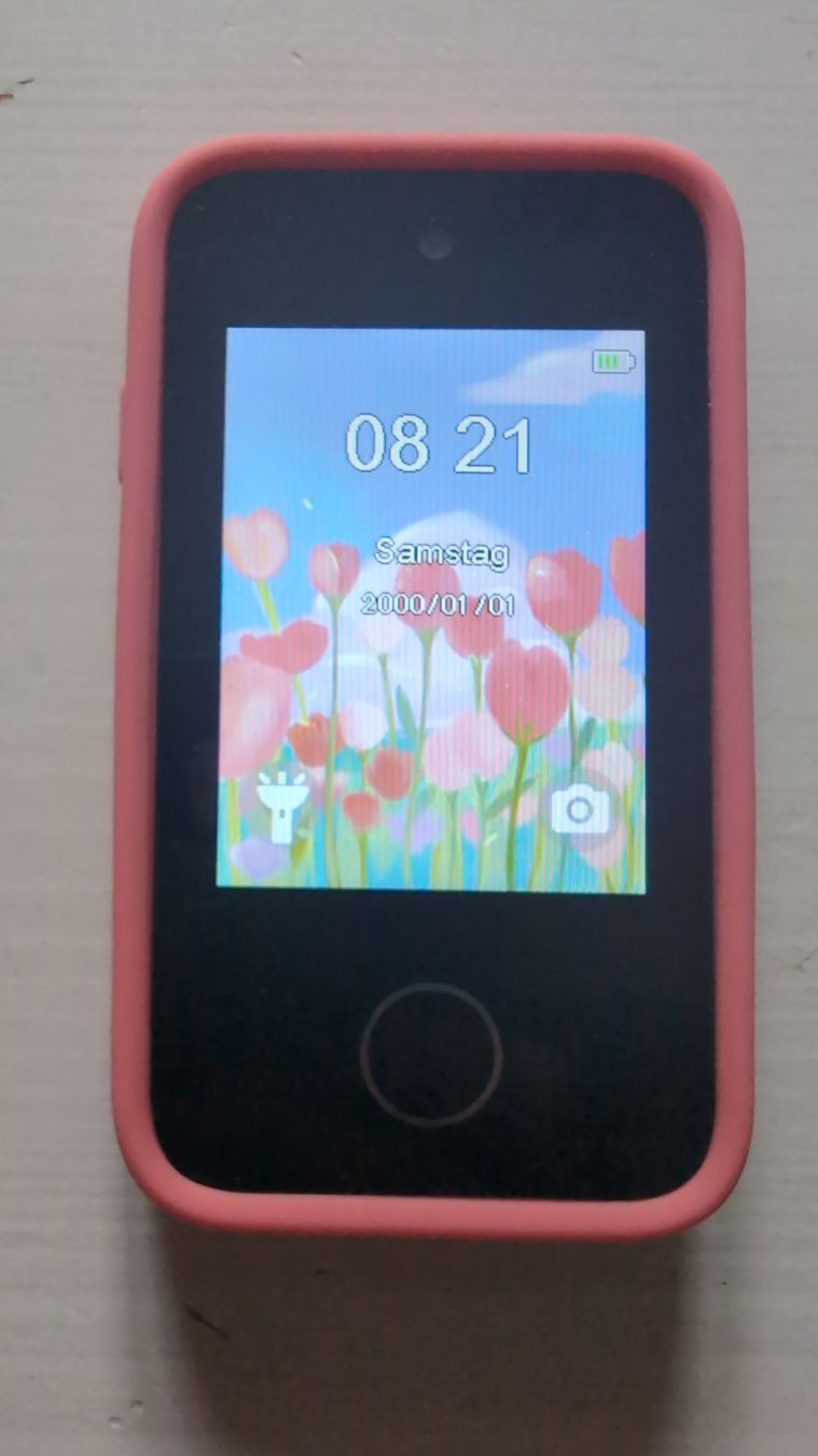 Telefoni cellulari / Smartphones: Kinder Smartphone rosa mit Hülle und Ladekabel – Nuovo (secondo la descrizione) da Büren an der Aare venduto da des_lry7