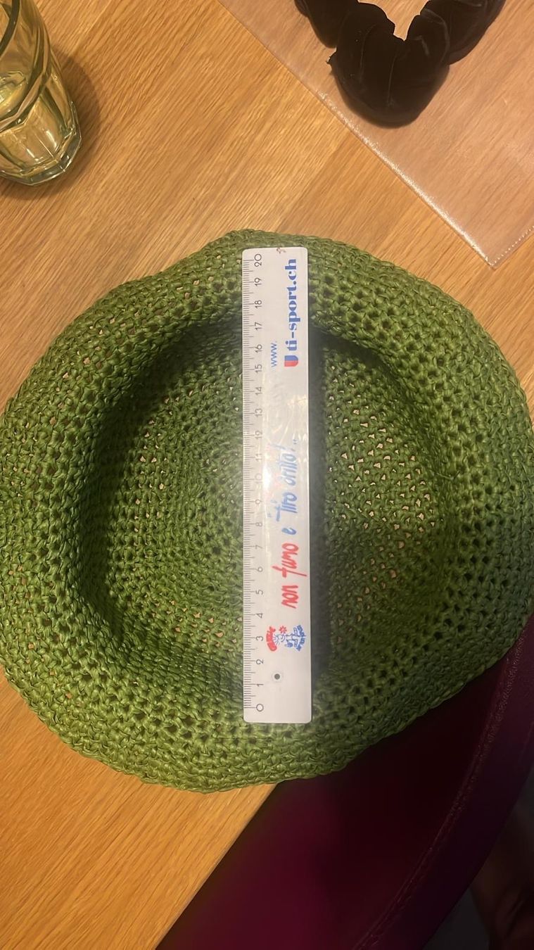 Copricapi, berretti & cappellini: Cappello fatto a mano con rafia – Nuovo (secondo la descrizione) da Davesco-Soragno venduto da paperoga 6