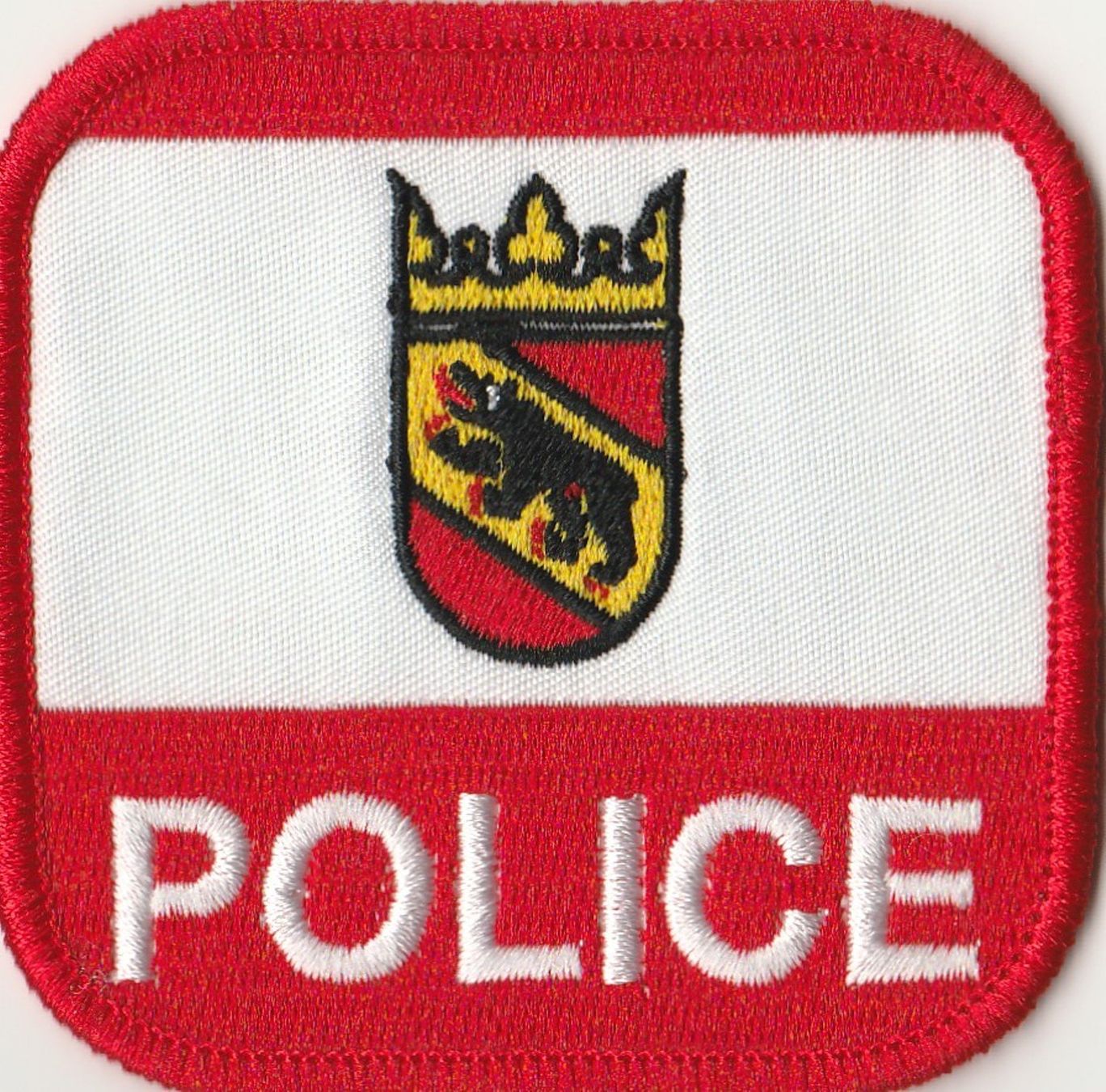 Wappen Police Bern Stoffabzeichen Stoff ohne Klett. (Neu (gemäss ...