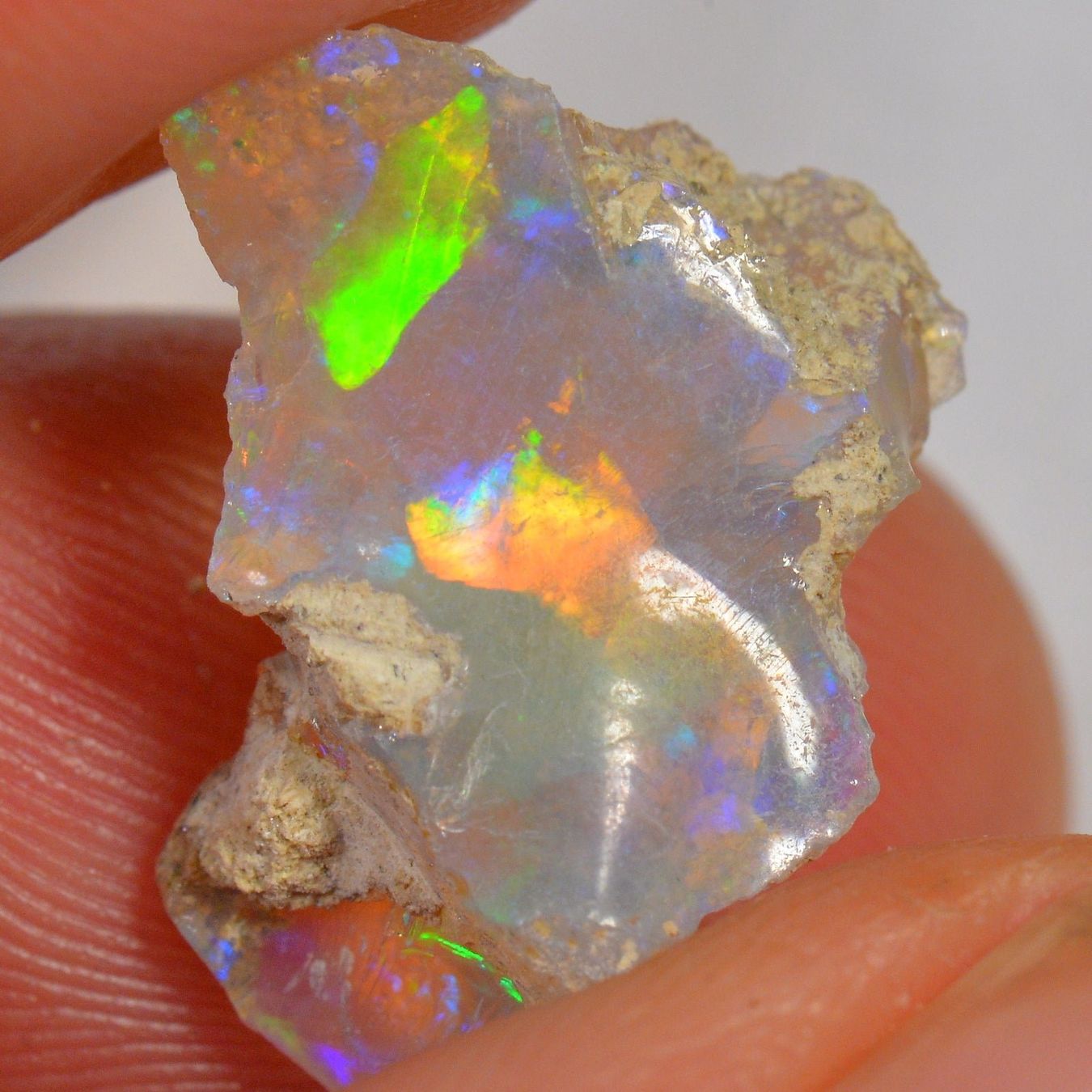 Pietre preziose: 7.2 Karat - Roher Äthiopischer Welo Opal – Nuovo (secondo la descrizione) da Rüti ZH venduto da DeinOpal 4