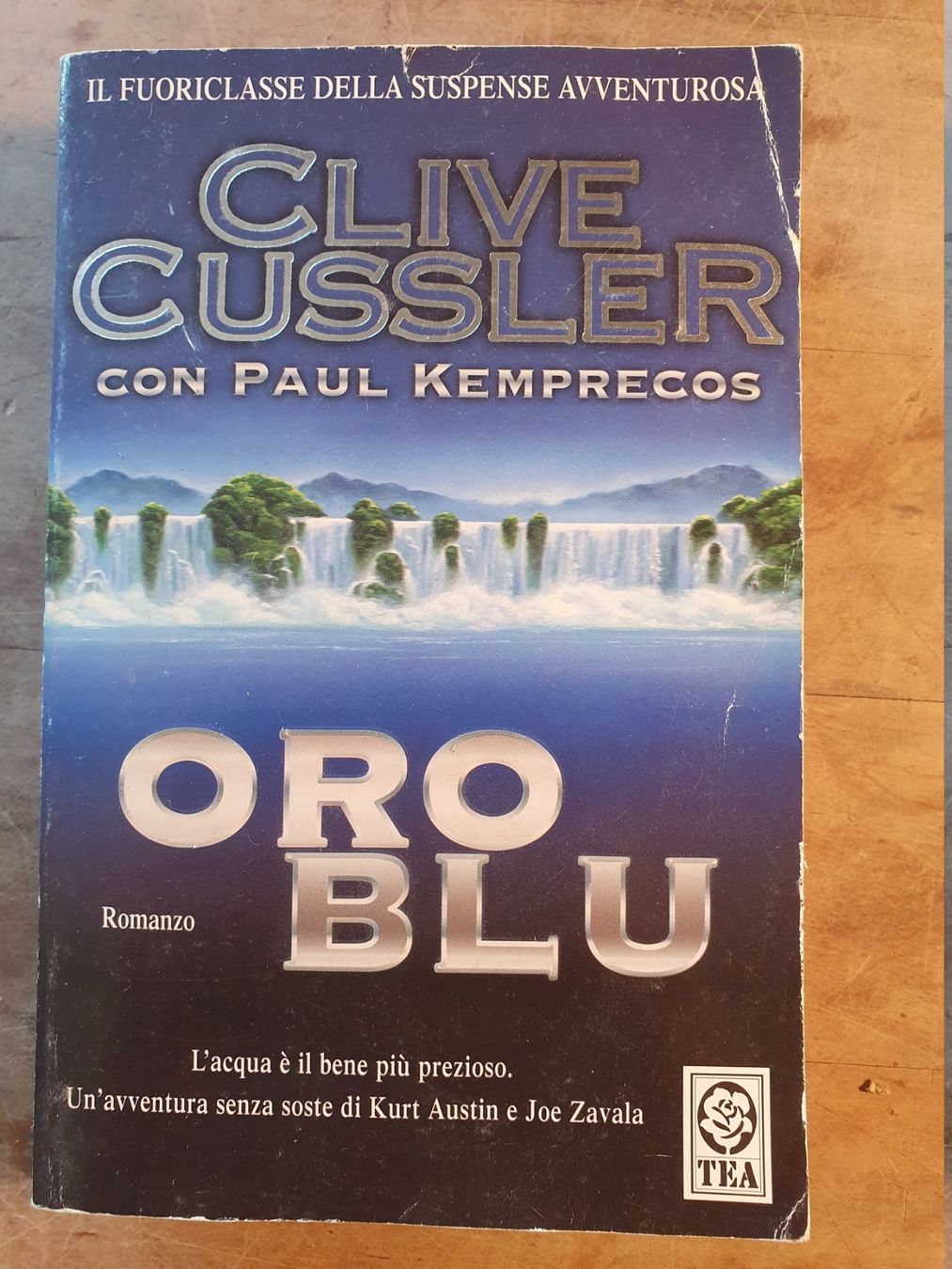 Bücher: Oro Blu Clive Cussler TEA – Gebraucht aus Zürich von loosebone