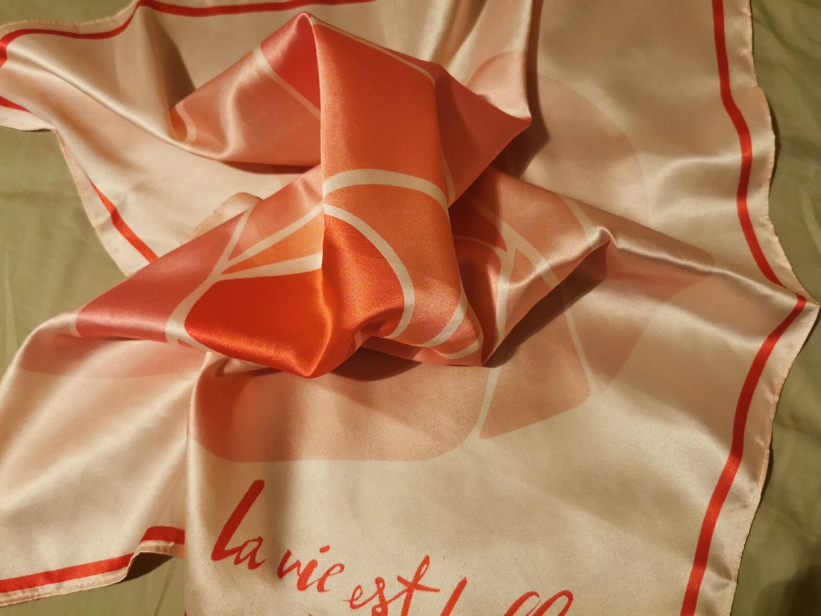 Foulards, Tücher & Schals: Lancôme Damen Schal – Neu (gemäss Beschreibung) aus Schlieren von vlalif 4