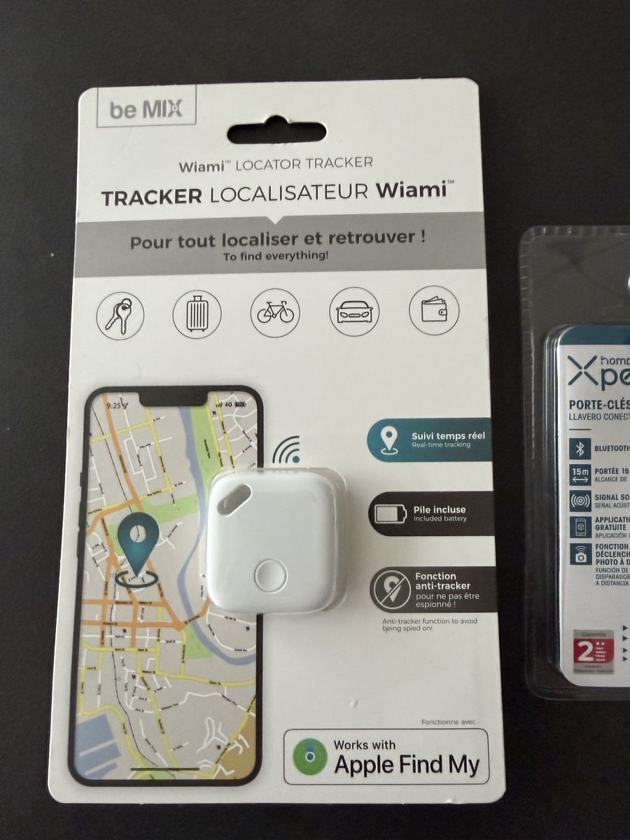 Portachiavi: 2er Set Wiami Locator Tracker + hompay Xpert Schlüsselfinder – Nuovo e nell'imballaggio originale da Thun venduto da sansan01 1