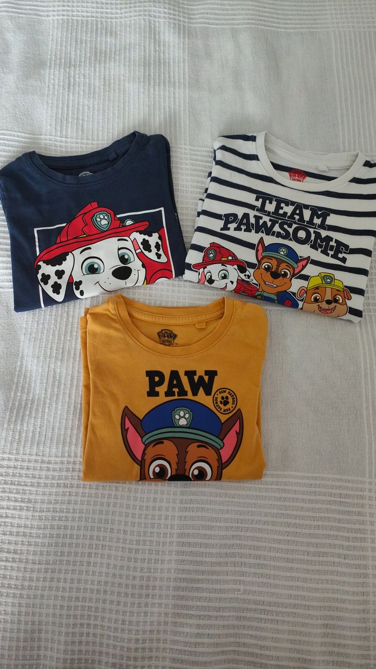 C&A Lotti & Set di vestiti: Paw Patrol Langarmshirts, Grösse 92, 3er Set – Usato da Root venduto da GregorO 1