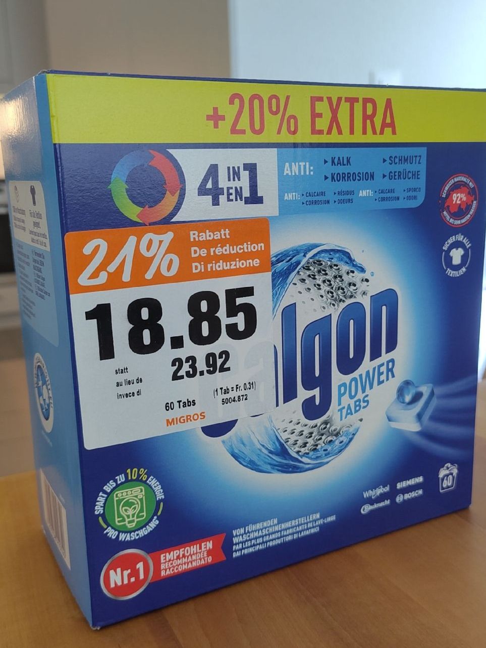 Pflegeprodukte: Calgon Power Tabs – Neu und originalverpackt aus Frauenfeld von ToBo13