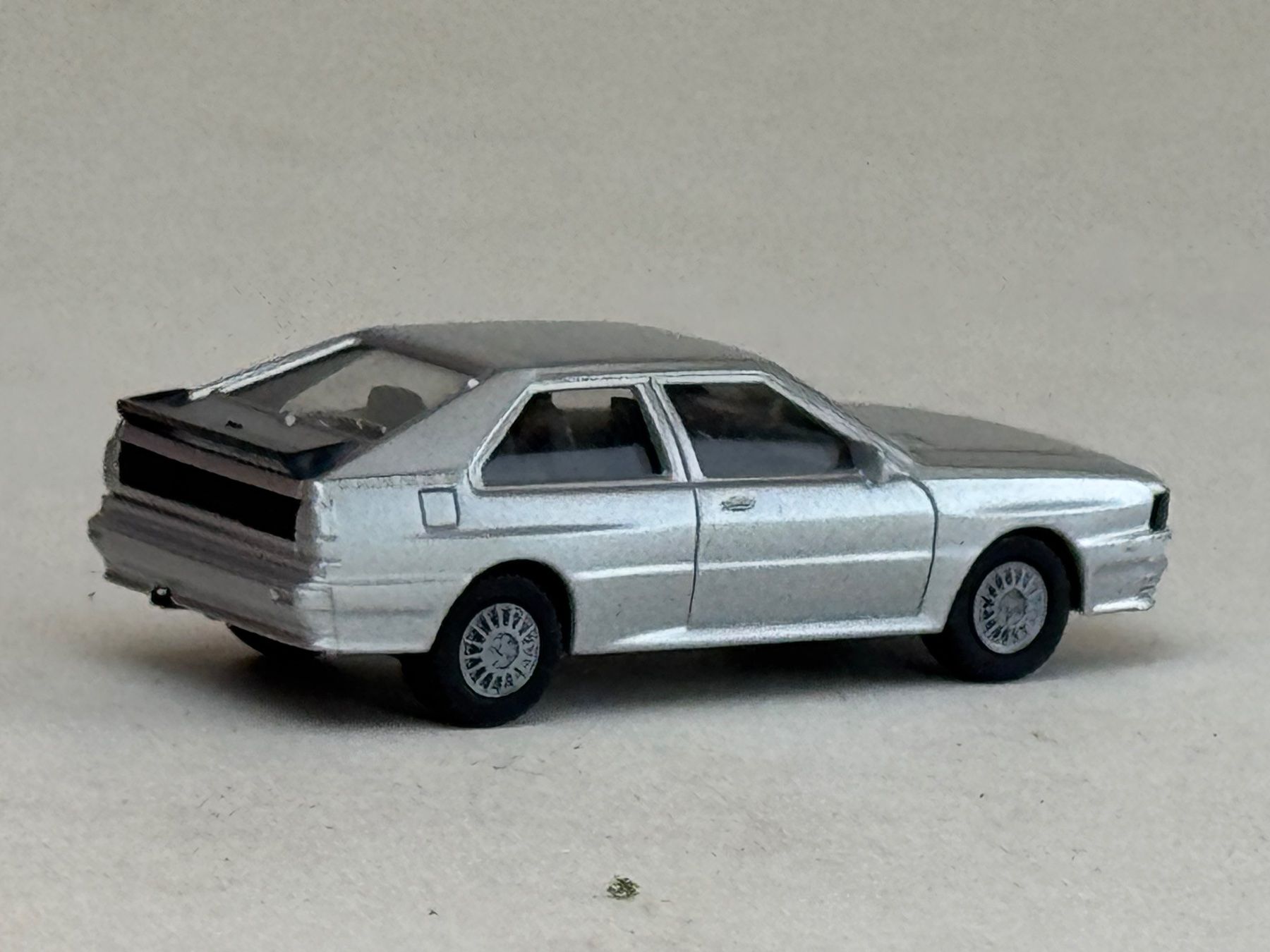 Herpa Modellini d'auto: VE1- Herpa Audi Quatro silbermetallic – Usato da Elm venduto da Wikmtz 1