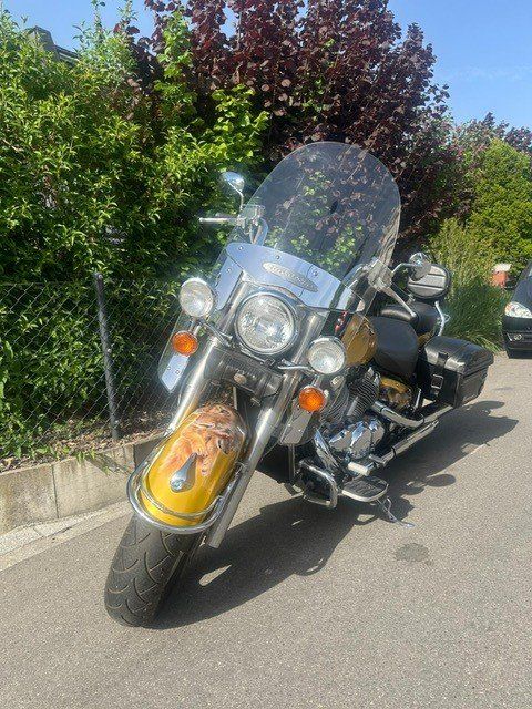 Yamaha Chopper: Yamaha Royal Star XVZ 1300A, Löwendesign – Usato da Heimberg venduto da Skicross86